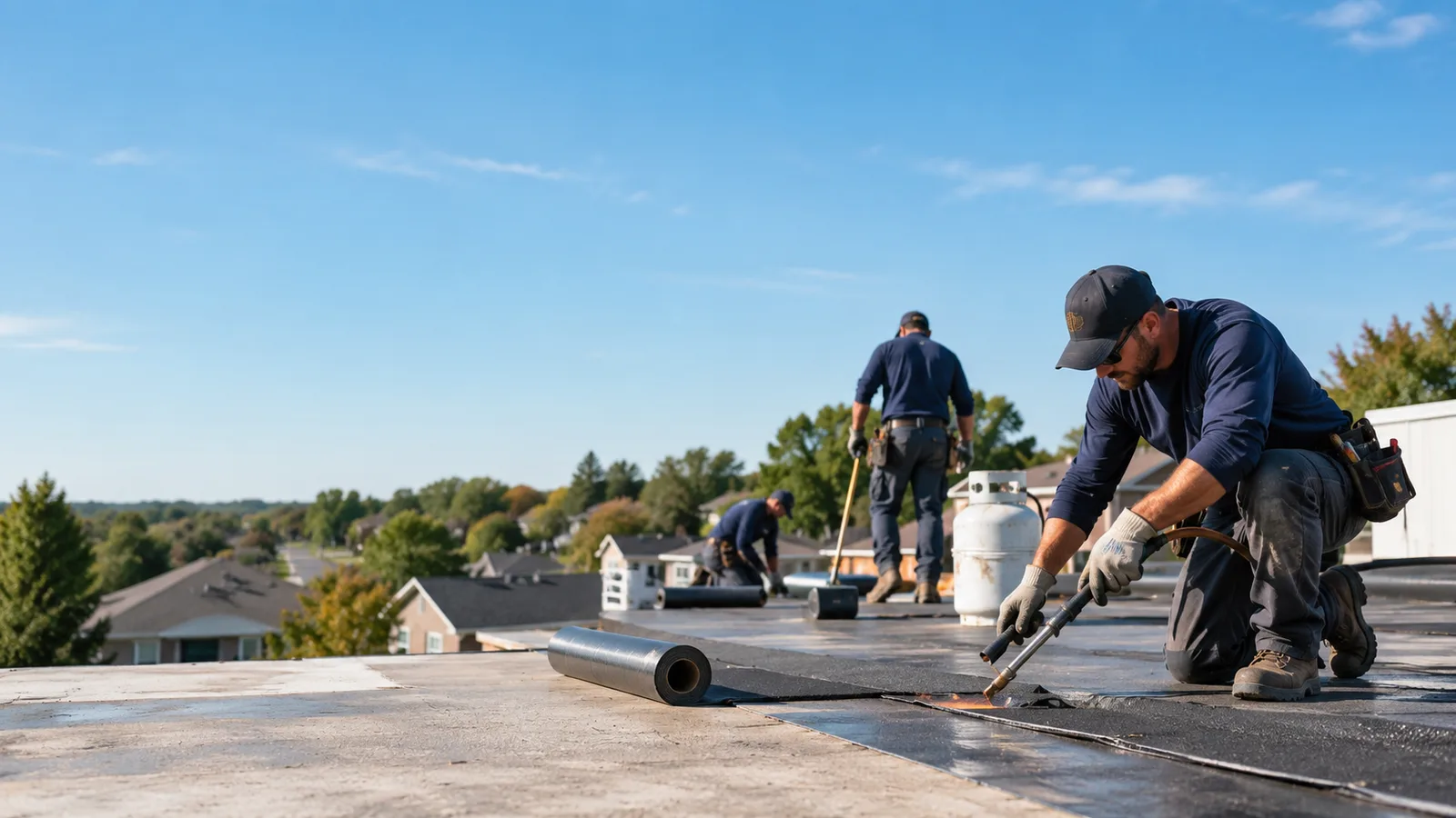 Flat Roof Leak Repair providers in Broadway, OH